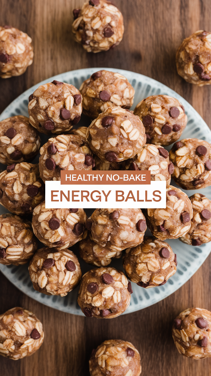 Delicious and nutritious Energy Balls in 10 irresistible flavors, including chocolate, peanut butter, coconut, and more, made with wholesome ingredients – the perfect grab-and-go snack from our Energy Balls With 10 Flavors recipe.